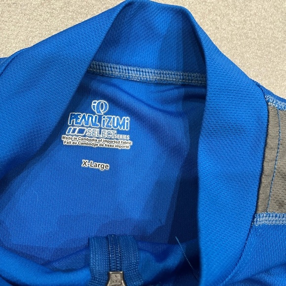 [XL]Pearl Izumi Select Series Men's Blue Cycling Jersey - Picture 3 of 6
